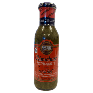 Gaucho Ranch Chimichurri Marinade-Condiment BBQ & Dipping Sauce Mild - Salsa Y Barbacoa Con Adobo Y Condimento Chimichurri (354g)