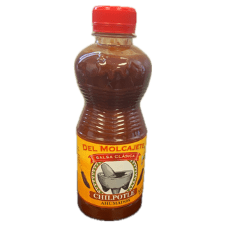 Del Molcajete Classic Sauce Smoked Chilpotle - Salsa Clásica Chilpotle Ahumados (9.17 Oz)