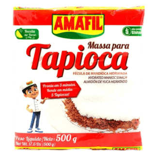 Amafil Flour For Tapioca - Massa Para Tapioca (500g)