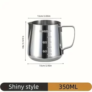 Coffee Milk Frothing Pitcher Stainless Steel - Jarra Espumadora 350 ml
