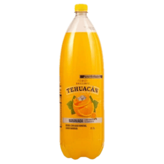 Tehuacan Orange Flavoured Soda - Refresco De Naranjada (2L)