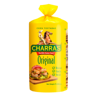 Charras Traditional Corn Tostadas (350g) – Authentic & Crunchy Mexican Style