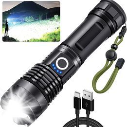 XHP120 Powerful Led Flashlight