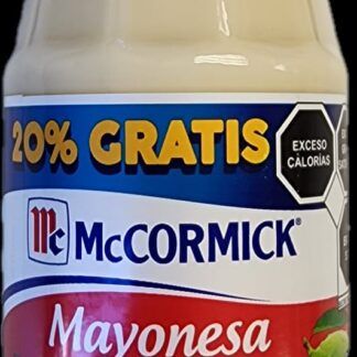 McCormick Mayonesa Mayonnaise with Lime Juice - Mayonesa Jugo de Limones 468 g