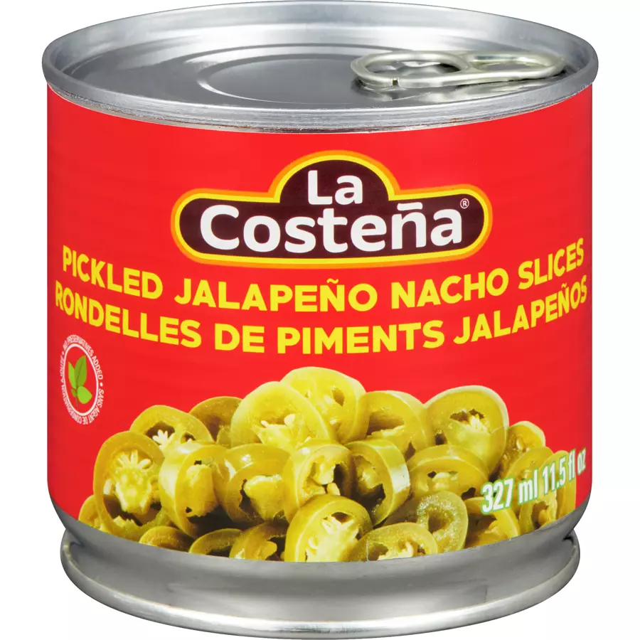 La Costeña Pickled Jalapeño Nacho Slices – Rebanadas De Jalapeño (327mL)