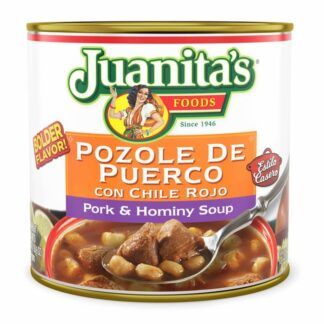 Juanita's Pork Pozole 25 Oz _ Pozole Cerdo 709g