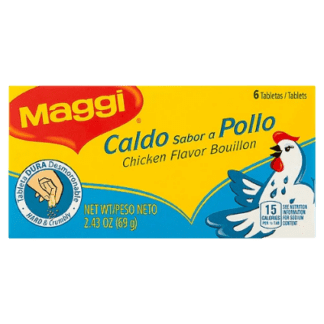 Maggi Chicken Flavor Bouillon - 6 Tables Caldo sabor a Pollo 69g
