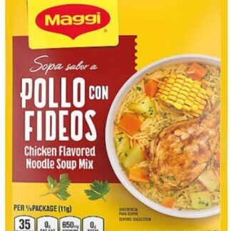 Maggi  Chicken Flavoured Fideos Soup Mix 1.94Oz - Sopa Sabor Pollo con Fideos (55gr)