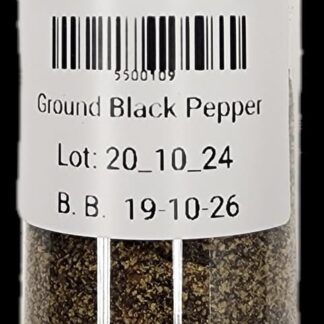 Table Seasoning - Ground Black Pepper