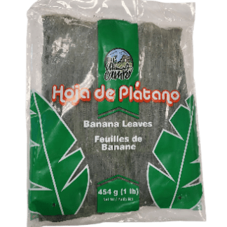 Frozen Banana Leaves - Al Campo Hojas De Plátano Congeladas (454g)