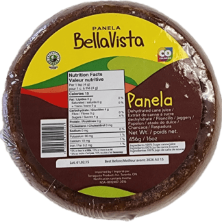 Bellavista Brown Sugar Cane - Panela Prepartida Redonda (456 g)