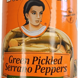 La Morena Green Pickled Serrano Peppers (800g)