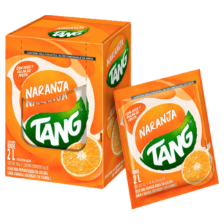 Tang Drink Mix Pack Orange Flavor - Polvo Para Bebidas Sabor Naranja Caja (8 x 13g)