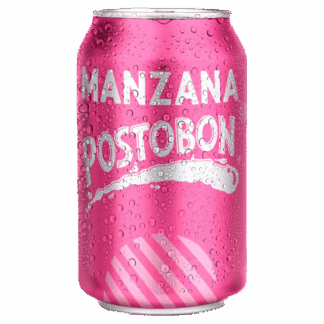 Postobon Apple Soft Drink Kola Flavour - Gaseosa Sabor A Manzana (354ml)