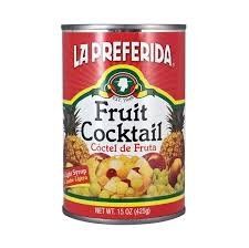 La Preferida Fruit Cocktail - Cóctel de Frutas (425gr)
