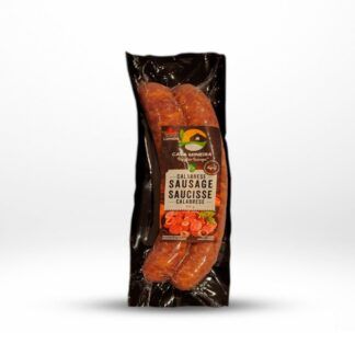 Casa Mineira Smoked Linguiça Calabresa (375g) - Authentic Brazilian Sausage