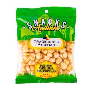 Tradiciones Andinas Salted Crunchy Giant Corn - Maiz Gigante Frito Salado (130g)