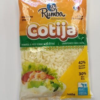 Rumba Grated Cotija Cheese - Queso Rallado Cotija 300 g