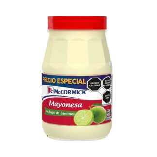 McCormick Mayonesa Mayonnaise with Lime Juice - Mayonesa Jugo de Limones 390 gr