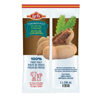 LA FE  Frozen Tamarind Pulp - Pulpa de Tamarindo (400g)