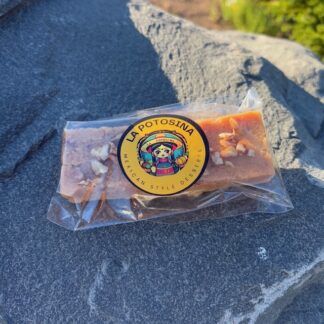 La Potosina Pecan Candy Bar - Barra De Caramelo De Nuez