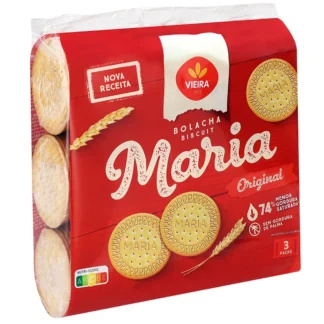 Vieira Maria Biscuit - Cookies Maria 4 x 200 g