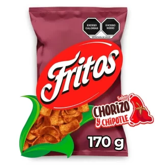 SABRITAS FRITOS CHORIZO CHIPOTLE 170 g