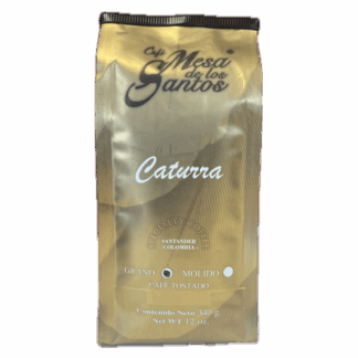Mesa de los Santos Cafe Tostado Grano Caturra - Roasted Coffee Caturra Bean (340g)