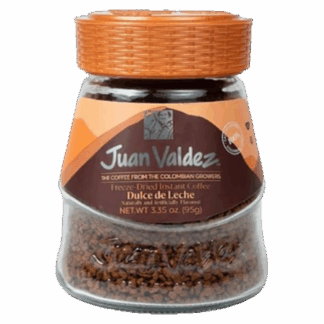 Juan Valdez Instant Coffee Dulce de Leche Flavored - Cafe Instantaneo con Sabor a Dulce de Leche (95g)