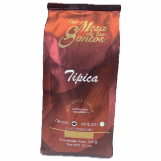 Mesa de los Santos Cafe Tostado Grano Tipica - Roasted Coffee Tipica Bean (340g)
