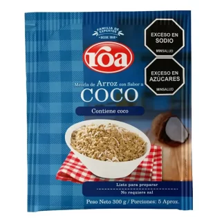 Roa Mezcla De Arroz Con Sabor A Coco - Coconut Flavored Rice Mix