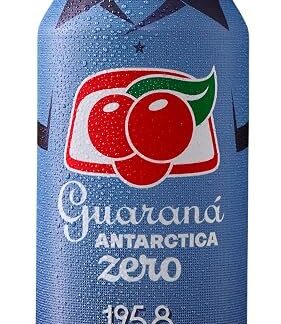 Guaraná Antarctica Zero 350ml - Authentic Brazilian Taste, Zero Sugar