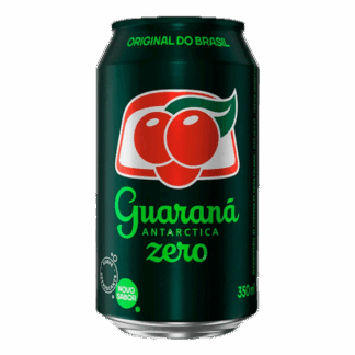 Antarctica Guarana Zero Soda - Refrigerante De Guaraná Zero (350ml)