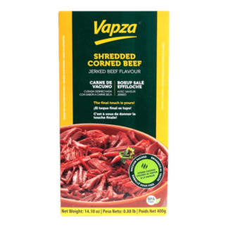 Vapza Shredded Jerked Beef (400g) - Ready-to-Eat Carne Seca Desfiada