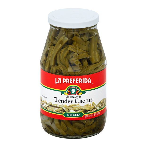 La Preferida Tender Cactus Marinated - Nopalitos Tiernos en Frasco (822g)