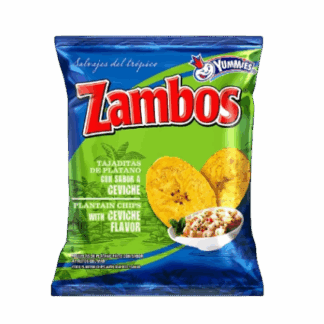 Yummies Zambos Ceviche Plantain Chips - Platanitos Ceviche (150g)