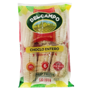 4 x Del Campo Frozen Whole Corn - Choclo Entero x 4