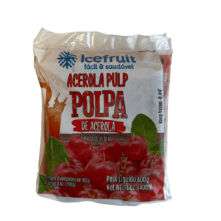 Ice Fruit Acerola Pulp/ Polpa de Acerola 400 G