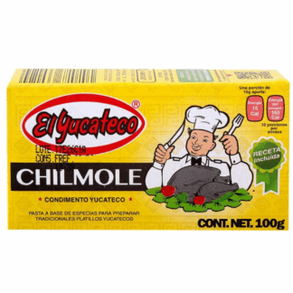 El Yucateco CHILMOLE Condimented Paste - Pasta Condimentada CHILMOLE (100g)