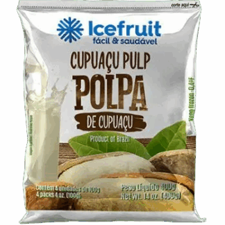 Ice Fruit Cupuacu Pulp/ Polpa de Cupuacu 400 G