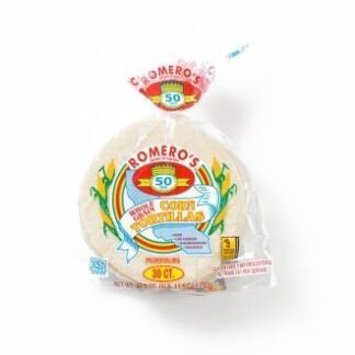 Romeros Mexican White Corn Tortilla - Tortillas De Maiz Blanca (27.5 Oz)