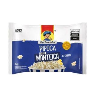 Da Terrinha Popcorn BUTTER - Pipoca Manteica (85g)