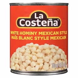 La Costeña White Hominy Mexican Styly 783 ml