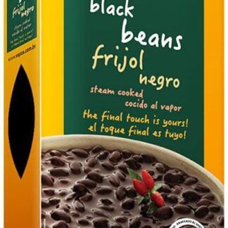 Vapza Steam Cooked Black Beans (500g) – The Perfect Base for Your Feijoada!