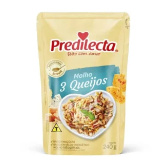 Predilecta 3 Cheeses Sauce - Molho 3 Queijos 240g