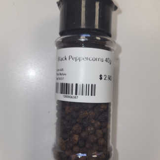 Black Peppercorns - Pimienta Negra en grano (40g)