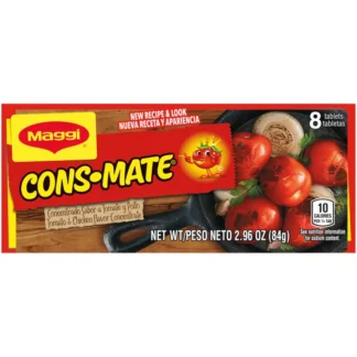 Maggi Cons-Mate - 8 Tables Concentrado Tomato y Pollo 84 g