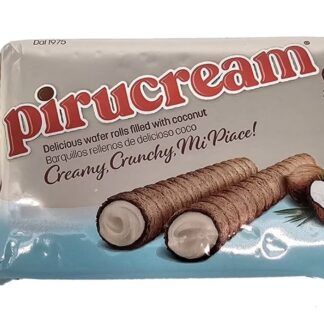 Pirucream Rolled Wafer Coconut Display 66 g