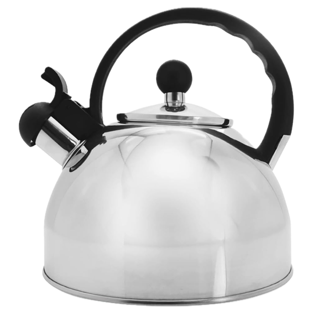 IMUSA USA Royal 2.5L S/S Tea Kettle, Silver, 2.5 l - Tetera Acero Inoxidable