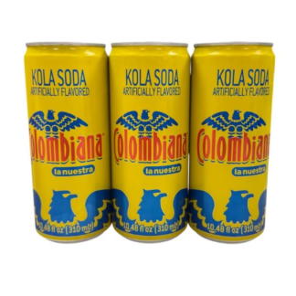 Colombiana Kola Soda 6-Pack (310ml Cans) | Authentic Colombian Drink